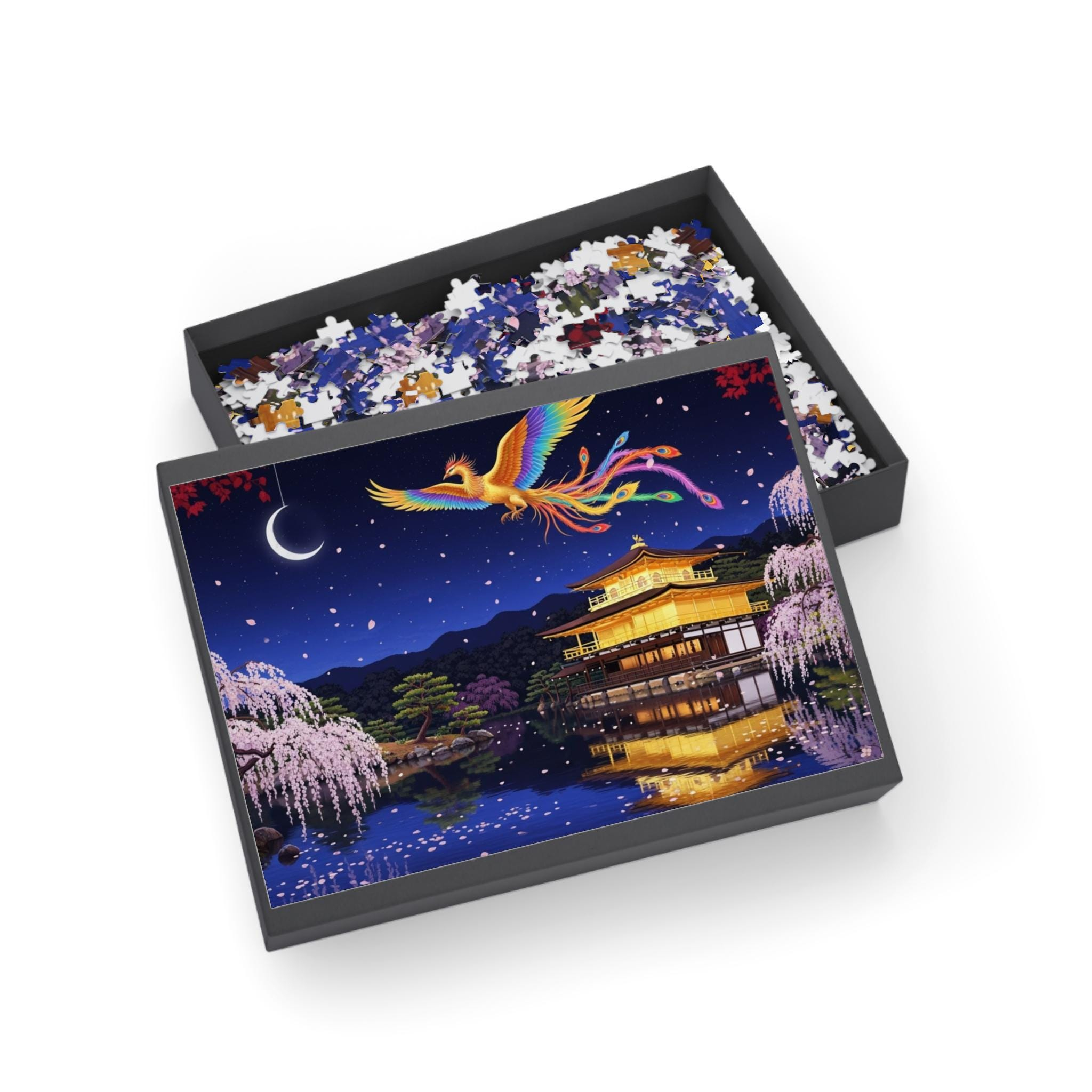 Moonlit Koi Fish 1000 Piece Jigsaw Puzzle
